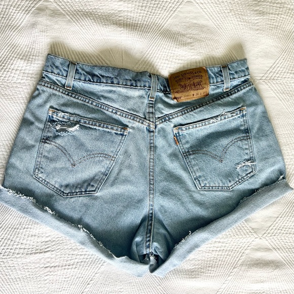 Levi's Pants - VINTAGE Distressed Levi’s Shorts 90’s